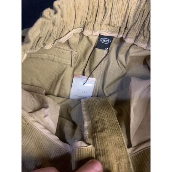 Women’s Cider‎ Corduroy Camel Shorts NWT SZ M - Picture 2 of 4